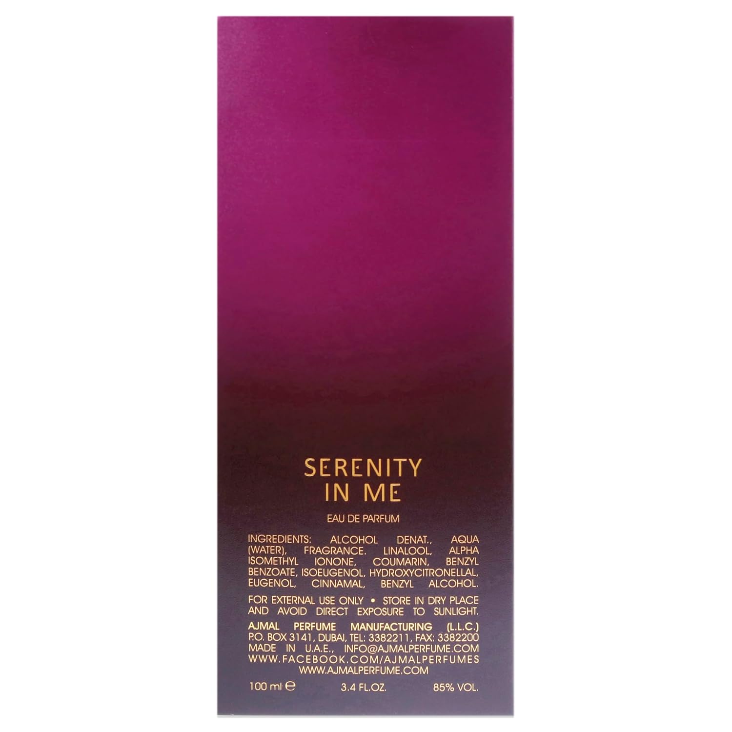 Serenity Perfume
