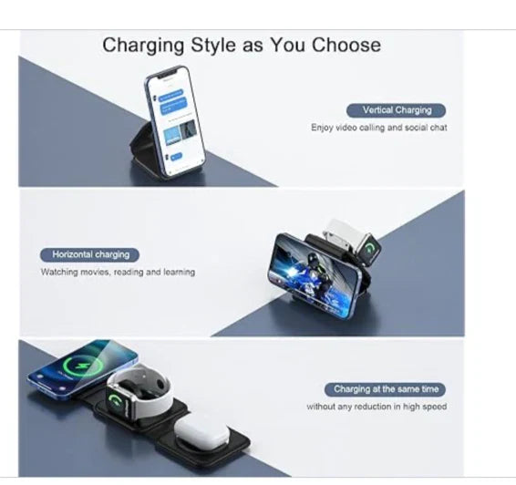3 in 1 Wireless Charger